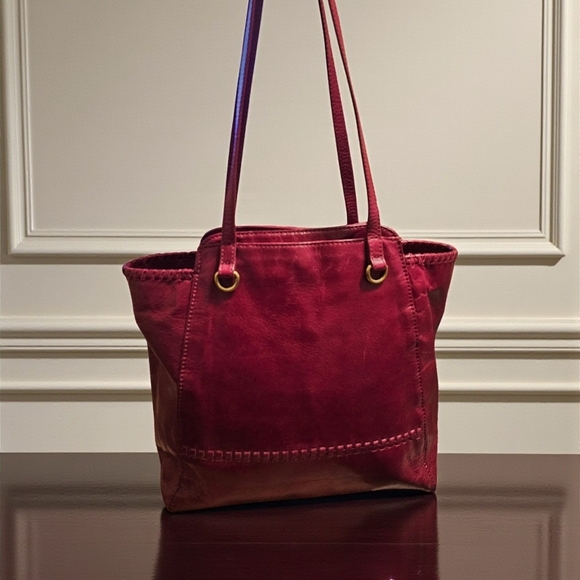 HOBO Internationsl Praise Leather Tote Bag